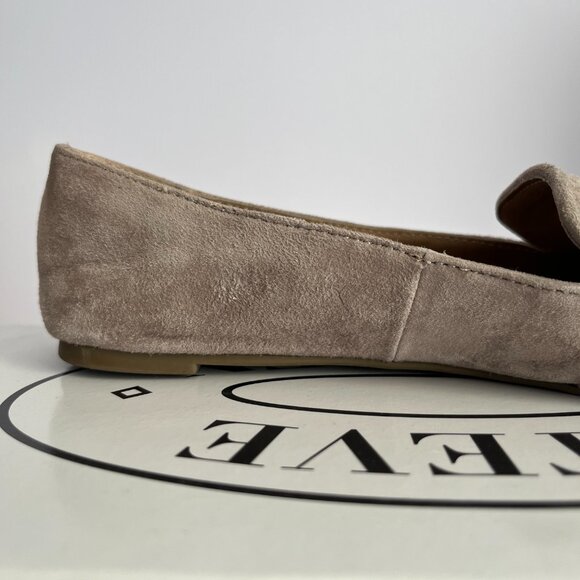 Steve Madden Grey Suede Pointed Toe Flats Jainna Size 5 - Picture 13 of 16